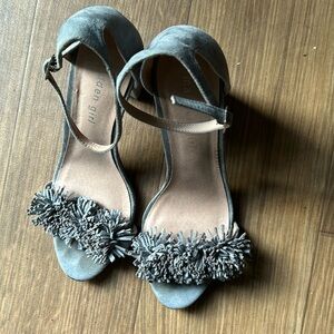 Madden Girl pompom heels